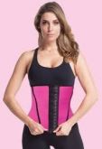 Cinta Modeladora Feminina Fitness Neoprint - Pink