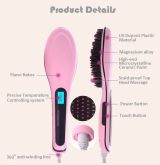 Escova 230c Alisadora Eletrica visor LCD Full Magic Hair Pink®